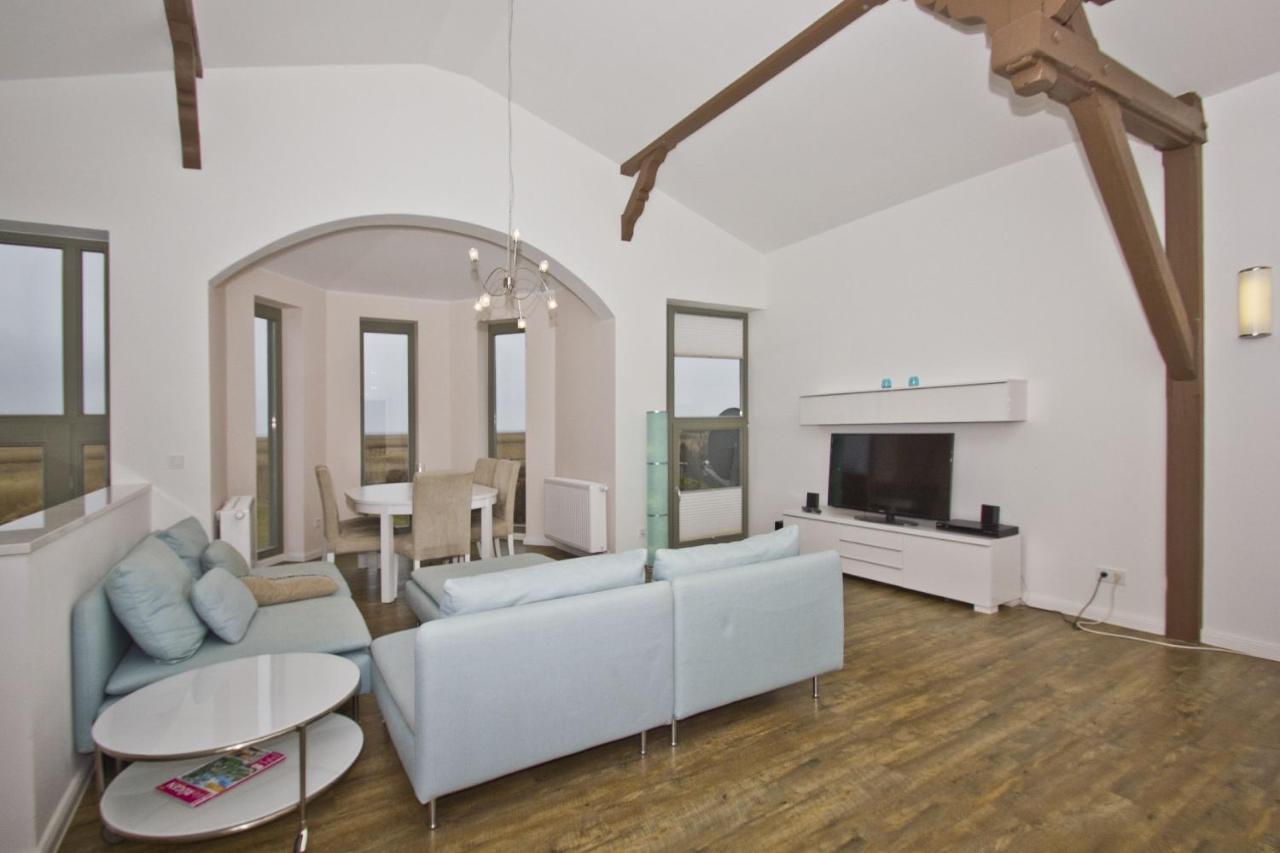 Ferienhaus Distelfink Fewo 04 Terrasse, Meerblick Groß Zicker Dış mekan fotoğraf